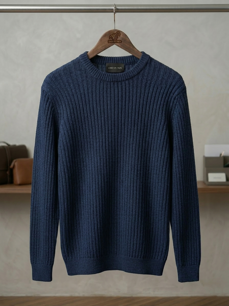 5247AM - SWEATER AMBER AZUL MARINO